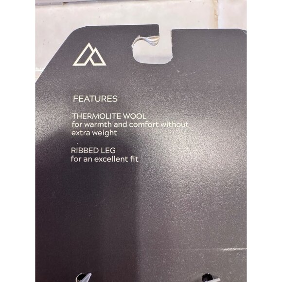 Alpine Design Thermolite Large Men’s 9-12 Wool Crew Sock Gray NWT - Picture 5 of 5